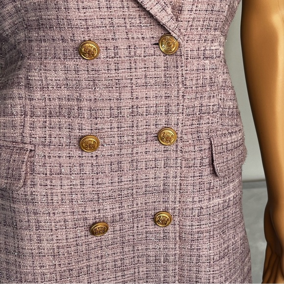 Taylor Tillman Tiff Sleeveless Coat Style Dress Lavender Medium - Picture 10 of 16